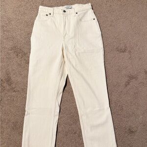 Abercrombie & Fitch 90s Straight High Rise jeans
